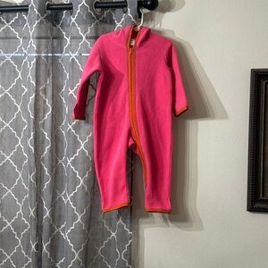 Hanna Andersson Fleece Snow bunting size 80